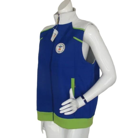 new VANCOUVER OLYMPICS 2010 Vest, S, Sherpa, Zipper front, Pockets - Picture 3 of 13